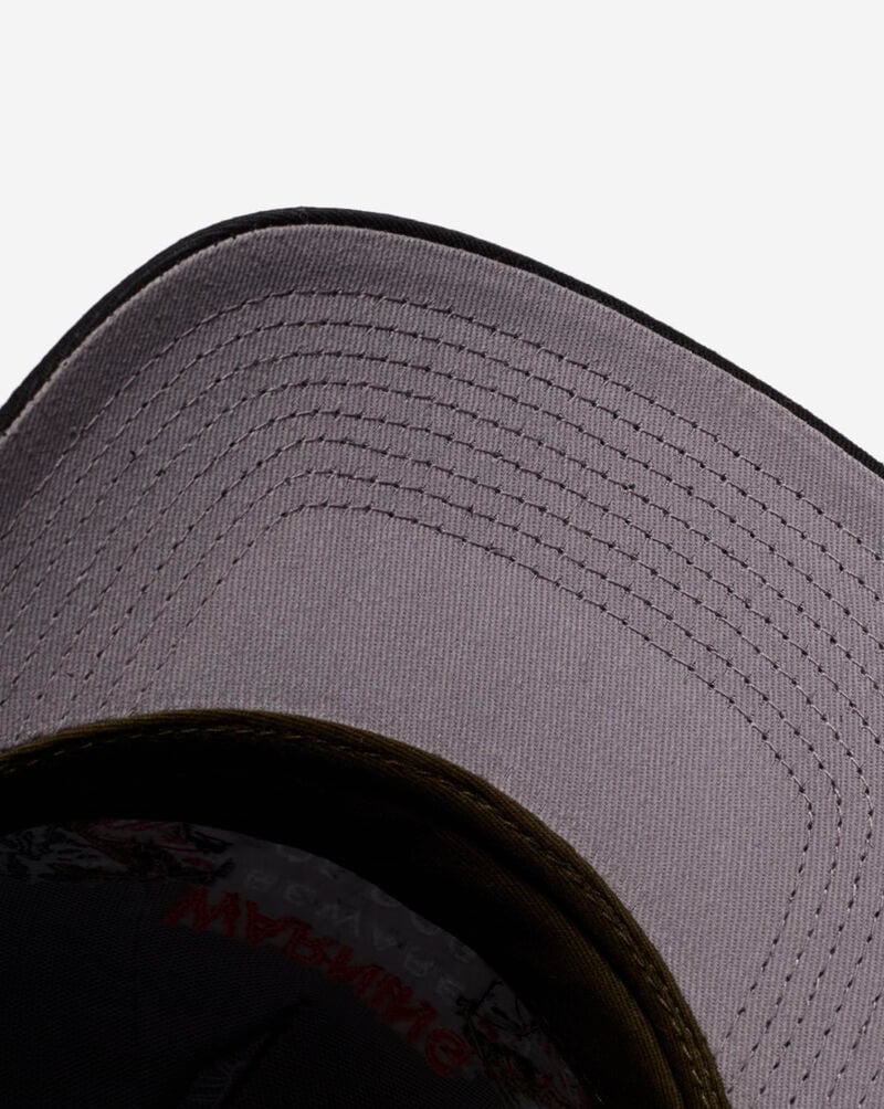 Field Grade Beware Of Rott 2 Tone Twill Trucker 1005243 Green 4