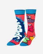 Nerds Split Crew Socks