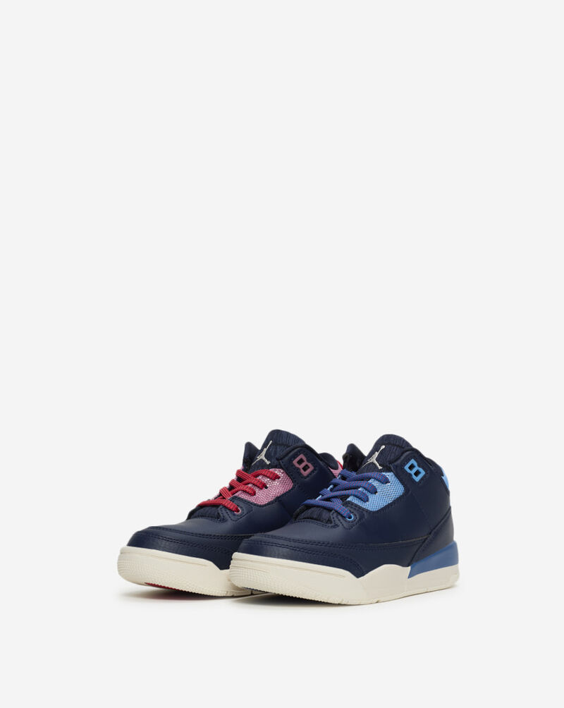 Jordan Little Kids' Air Jordan 3 Retro "Sport Renaissance" HQ0783-400 Blue 2