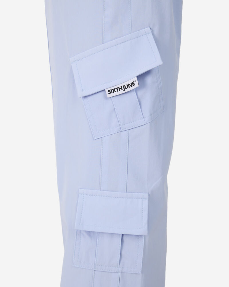 Sixth June Nylon Cargo Pants 33688-LBLU Blue 3