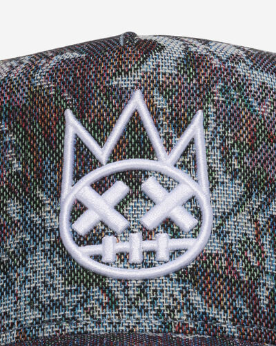 Repeat Tapestry Mesh Back Trucker Hat