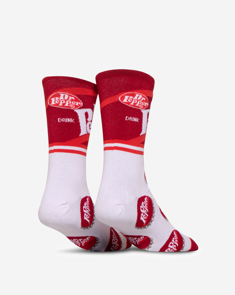 Odd Sox Dr Pepper Half Stripe Crew Socks (L) 35889MONCD Multi 2