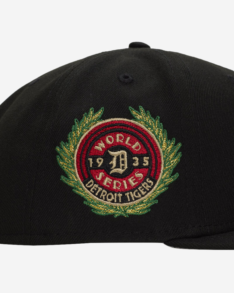 New Era 9Fifty Detroit Tigers Gold Rose Snapback Hat 70885937 Black 2