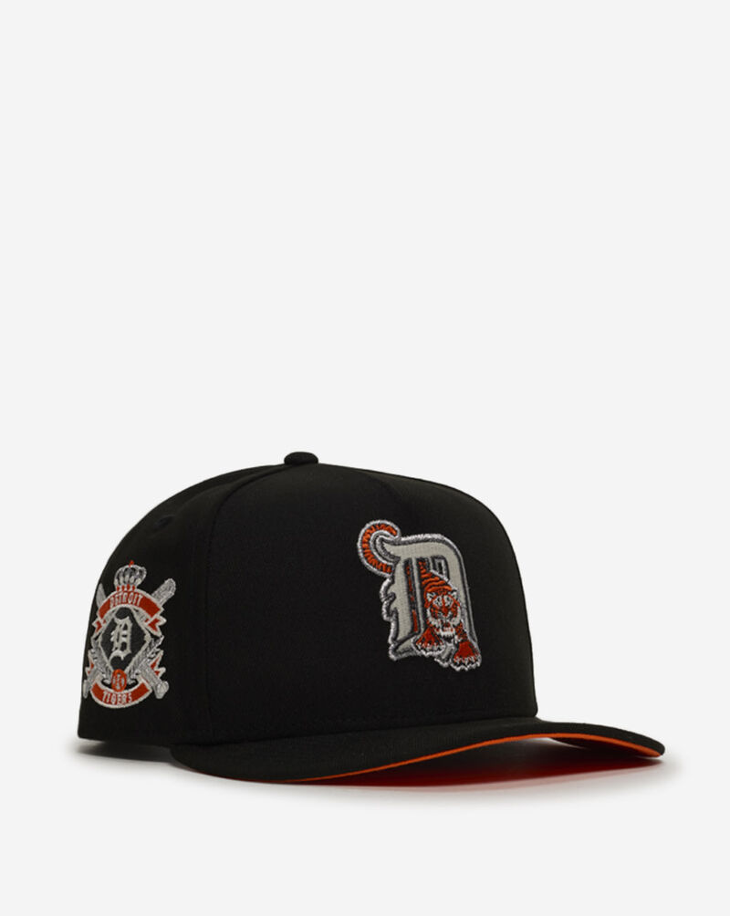 New Era 9Fifty Detroit Tigers A-Frame Snapback Hat 71094505 Black 1