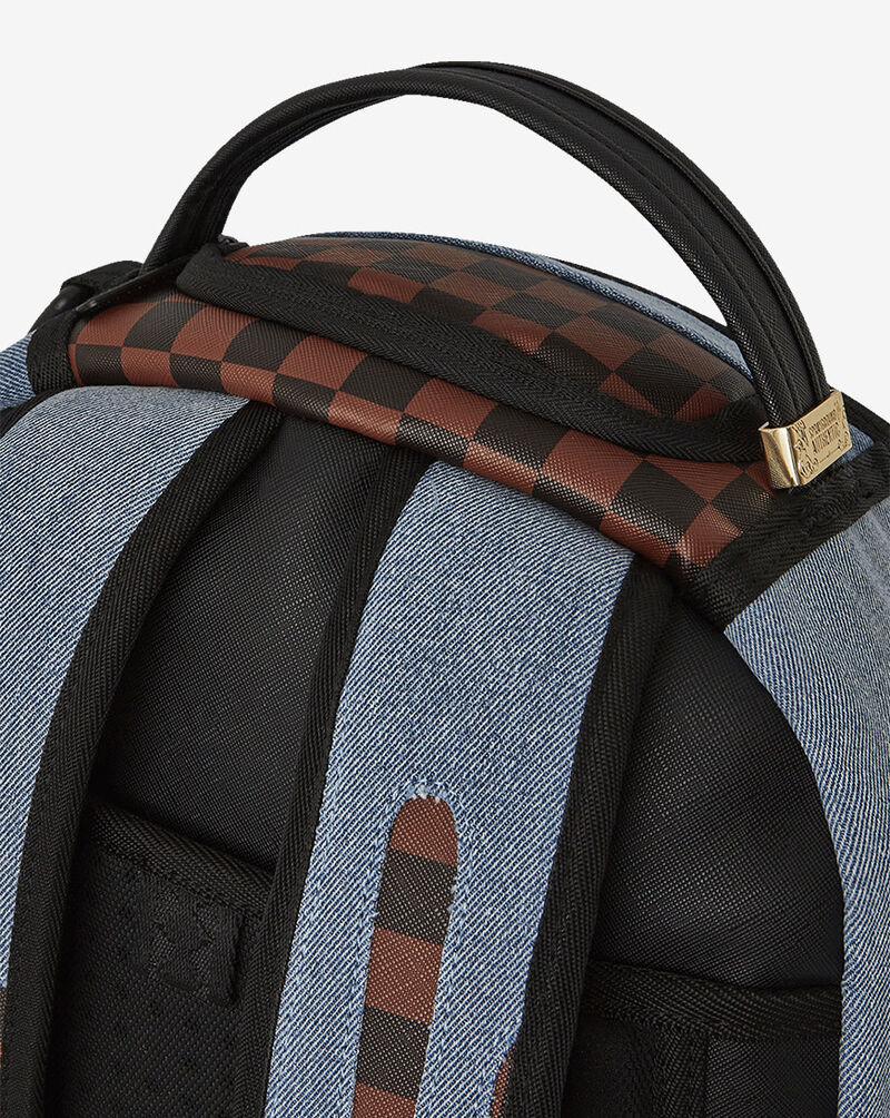 Denim Drip Backpack