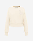 PRO STANDARD Big Girls' Los Angeles Dodgers Neutral Fleece Crewneck LLDBC315038-EGG cream 1