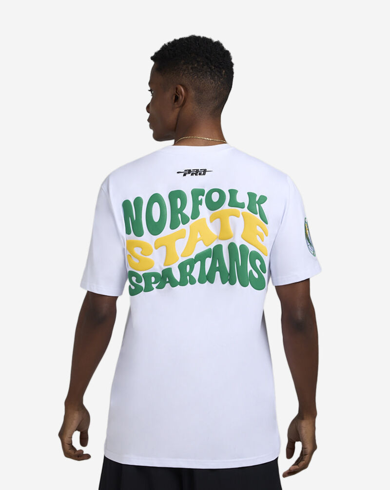 PRO STANDARD Norfolk State University Retro Waves Tee CNS171208-WHT silver 2
