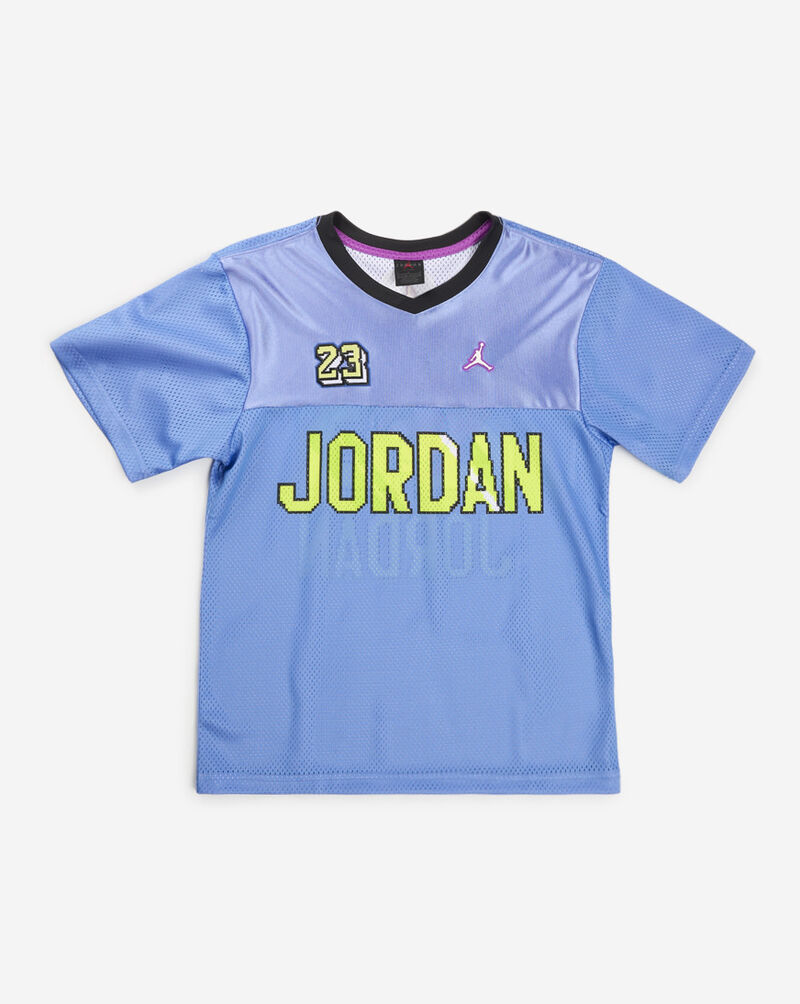 Jordan Big Kids' Customized Air Soccer Jersey 95D943-U8H Blue 1