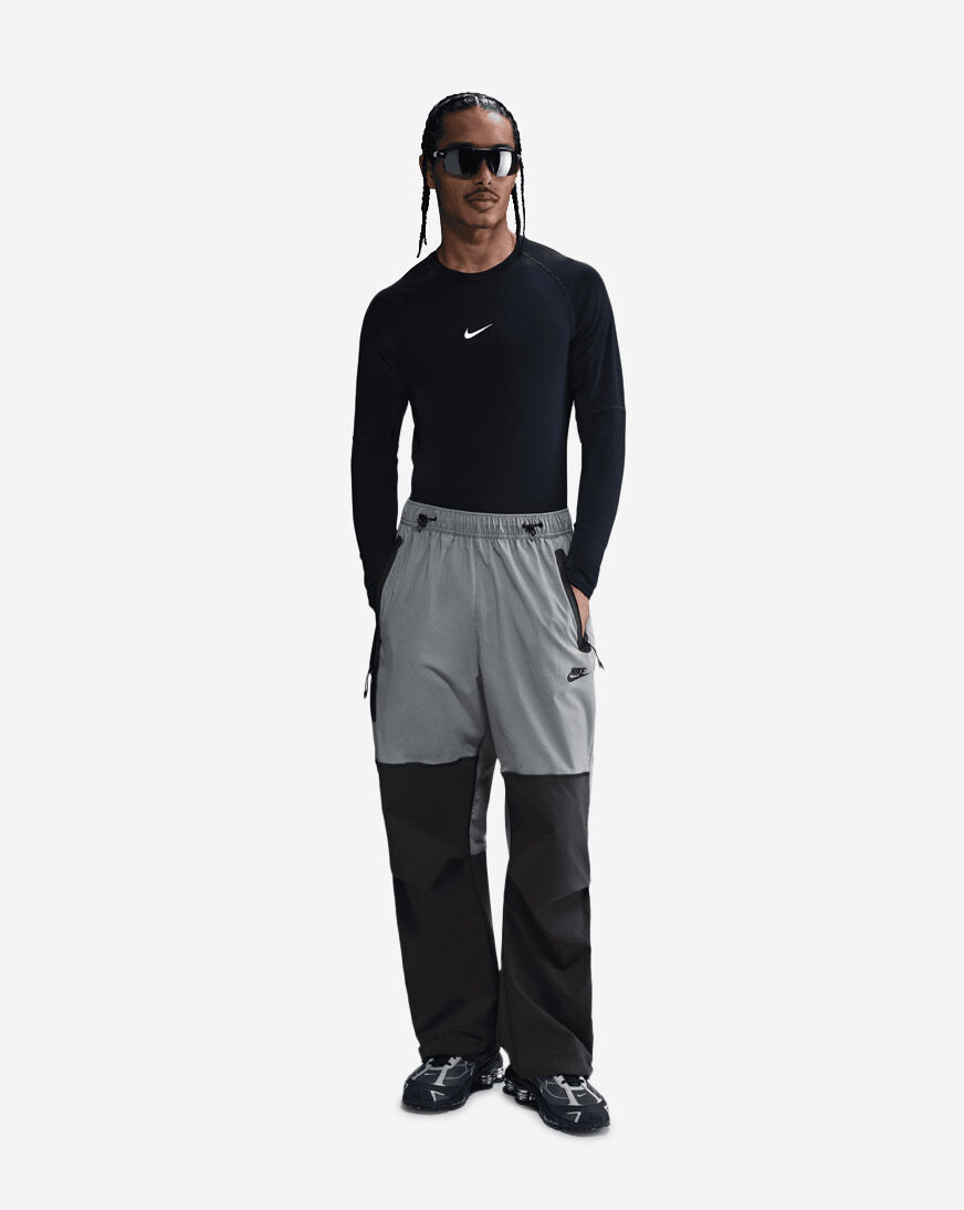 Shop Nike Tech Woven Oversized Pants HM7158-065 grey | SNIPES USA