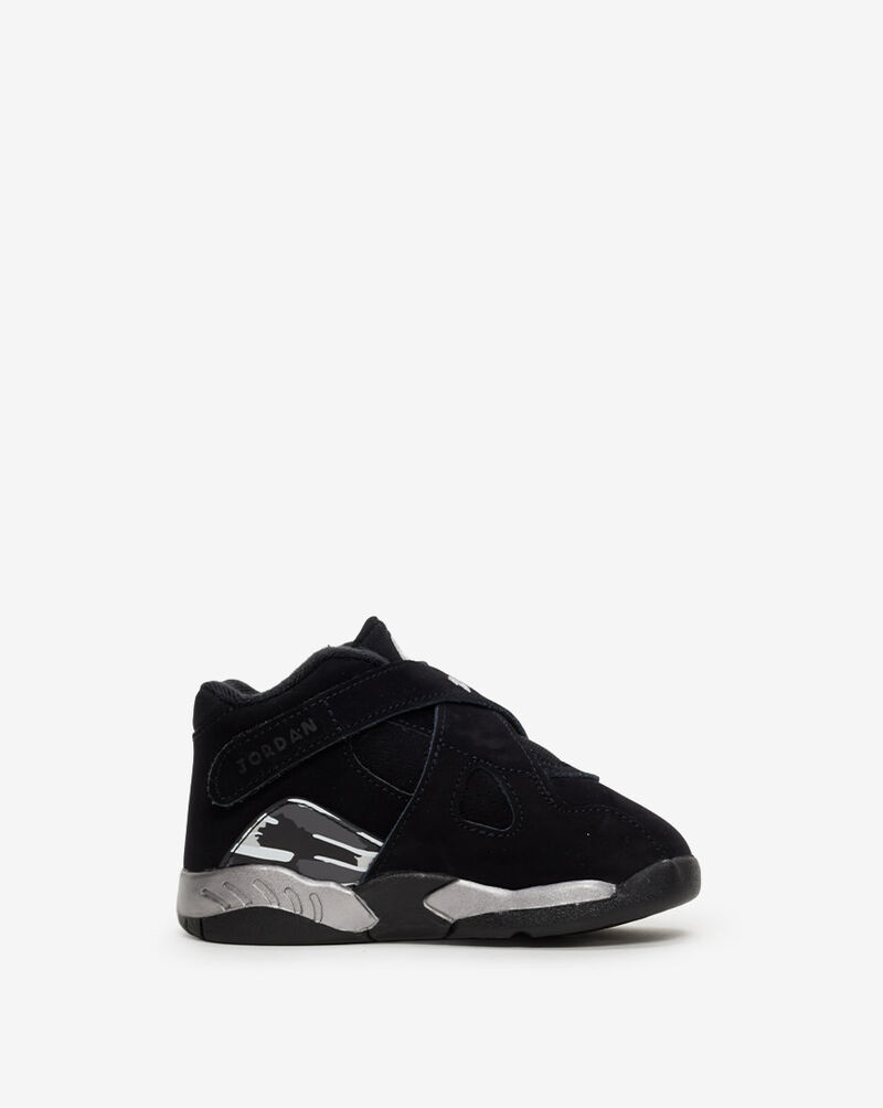Jordan Toddler Air Jordan 8 Retro "Chrome" 305360-007 Black 4