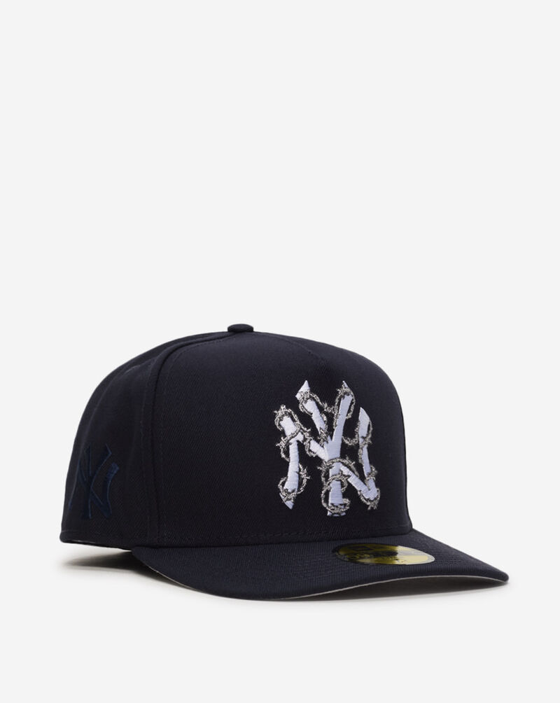 New Era 59Fifty New York Yankees A-Frame Fence Fitted Hat 60693491 Blue 1