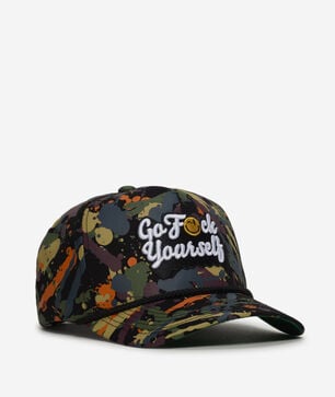 Go F Yourself Splatter Twill Trucker Hat