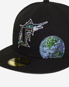 59Fifty Miami Marlins Globe Fitted Hat