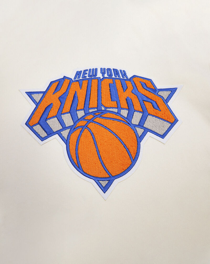 PRO STANDARD New York Knicks Retro Classic Fleece Pull Over Hoodie BNK556102-ERB cream 4