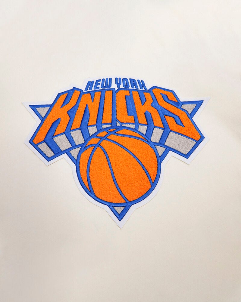 PRO STANDARD New York Knicks Retro Classic Fleece Pull Over Hoodie BNK556102-ERB cream 4