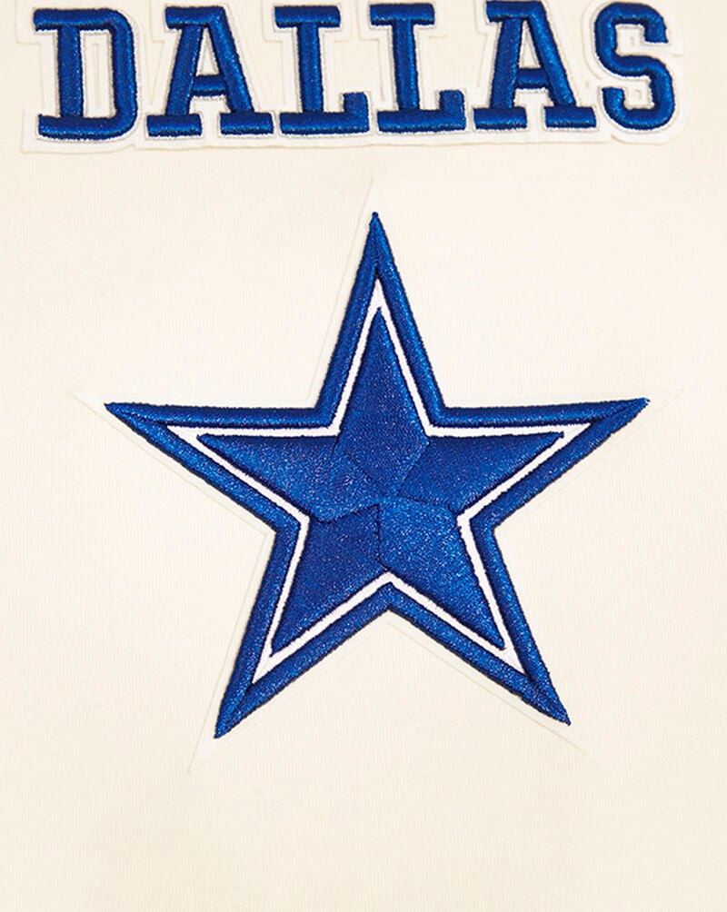 PRO STANDARD Dallas Cowboys Retro Classic Double Knit Tee FDC143510-EDB cream 4