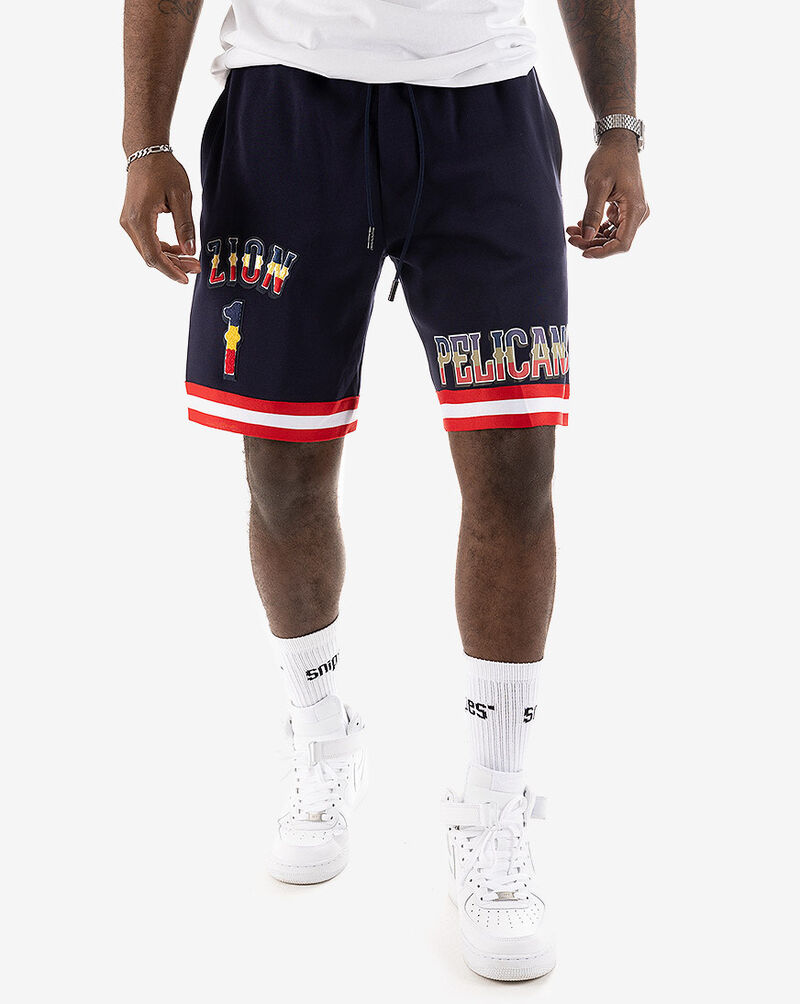 PRO STANDARD New Orleans Pelicans Zion Williamson Pro Team Shorts BNP351847-MDN Blue 1