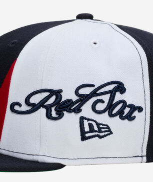 59Fifty Boston Red Sox Wave Script Fitted Hat