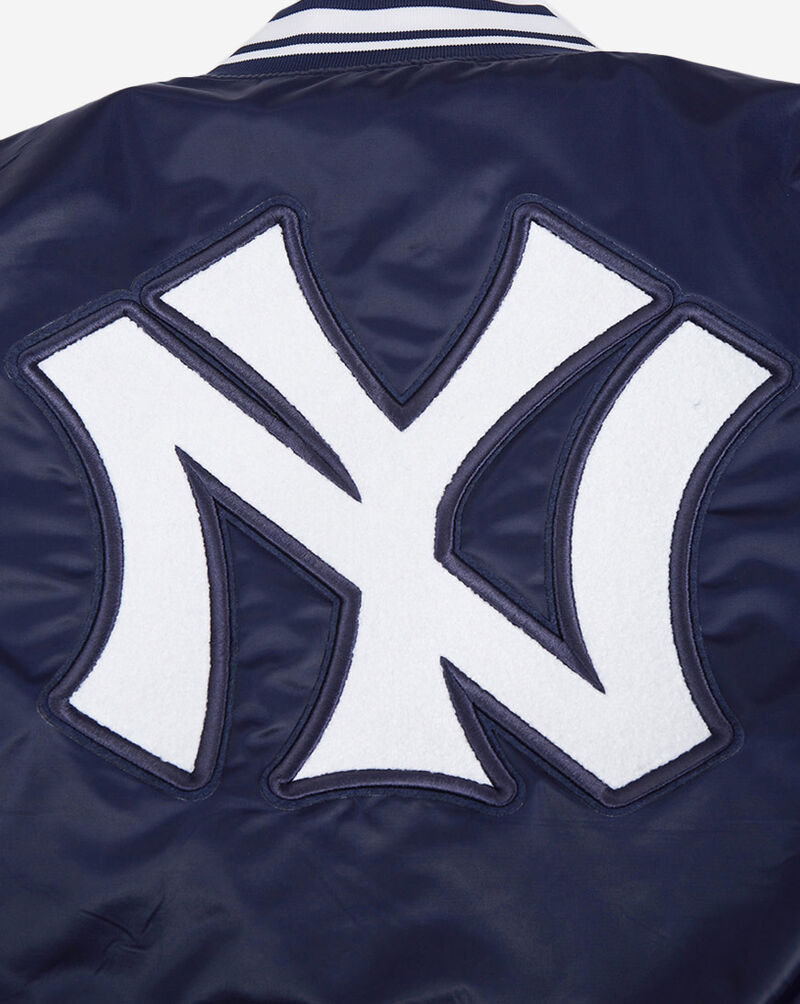 New York Yankees Retro Classic Rib Satin Jacket