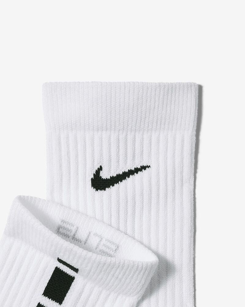 Nike Elite 2.0 Cushioned Crew Socks (1 Pair) HM0285-100 White 2