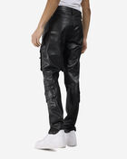 Straight Leg Racing Leather Pants