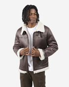Sherpa Lined Leather Jacket