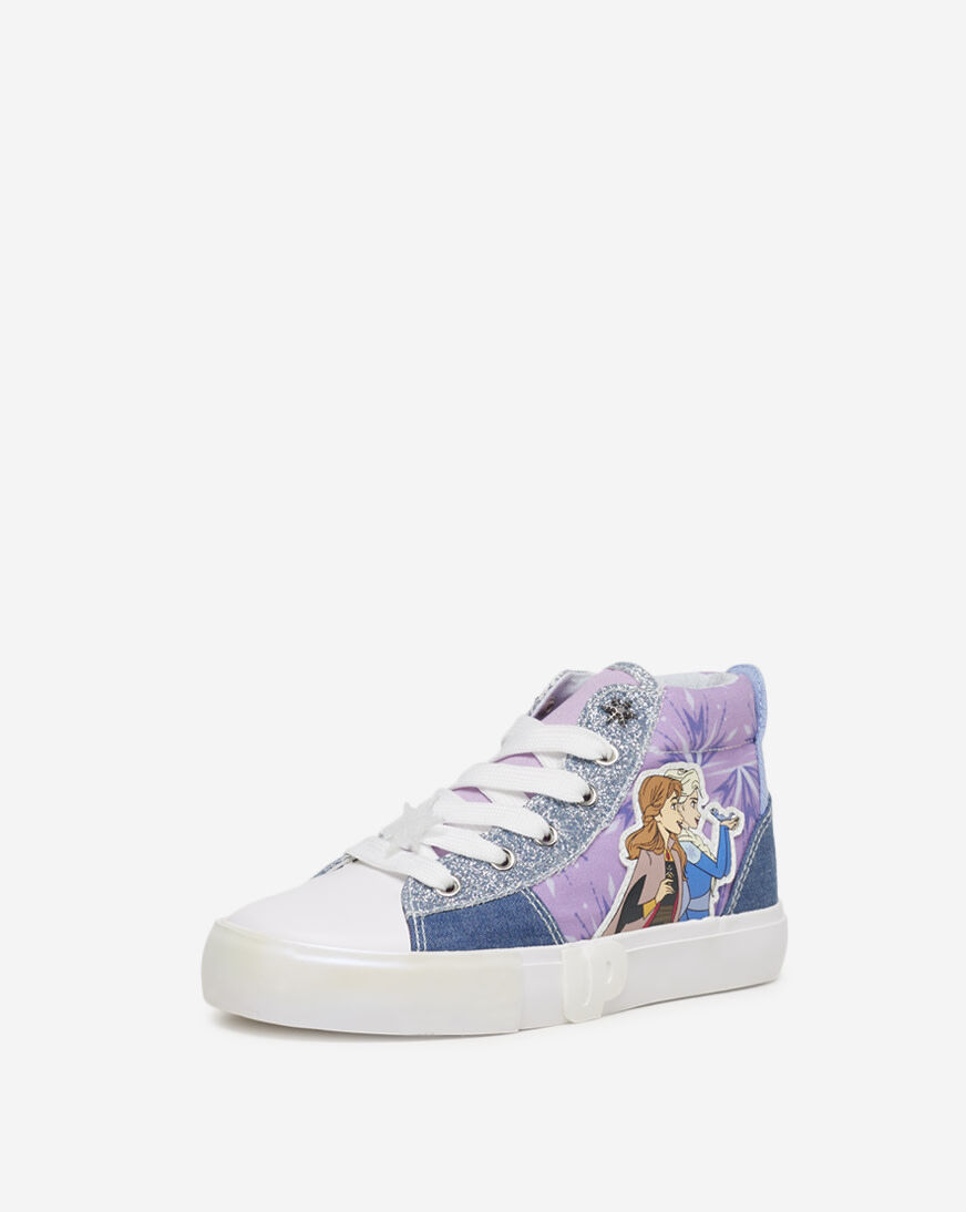 Frozen high sale top sneakers
