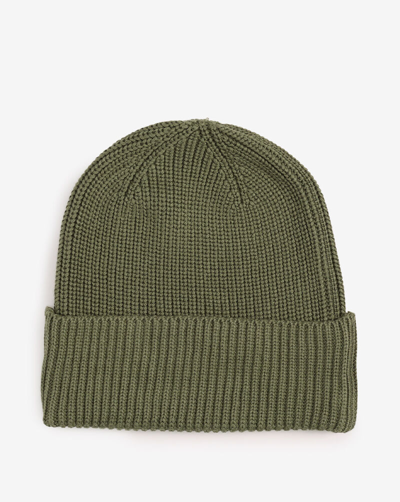 SNIPES Solid Knit Beanie FW25-MY027-SOLID-OLIVE  1