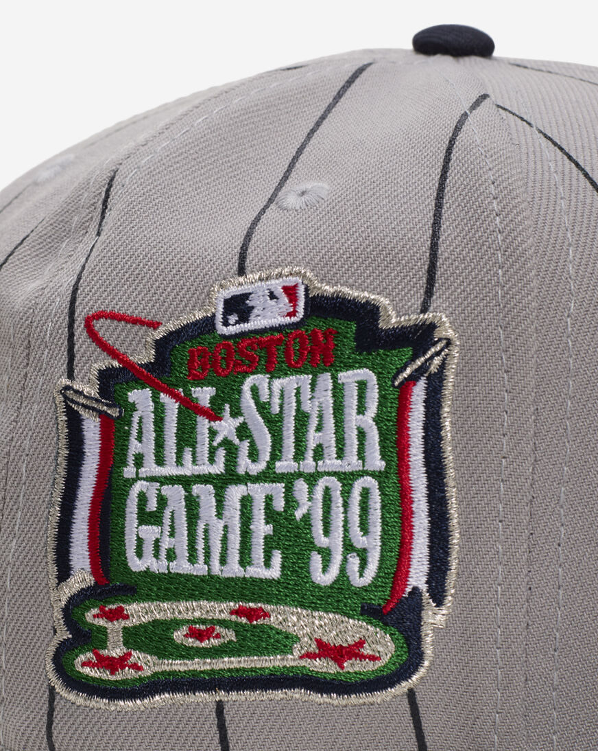 ニューウェルズ　オールド　ボーイズ　ハーフジップジャージ XL グレー/レッド Shop New Era 59Fifty Boston Red Sox DSM Pinstripe Fitted Hat