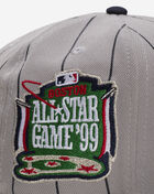 New Era 59Fifty Boston Red Sox DSM Pinstripe Fitted Hat 60770379 Grey 2