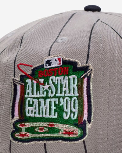 59Fifty Boston Red Sox DSM Pinstripe Fitted Hat 59Fifty Boston Red Sox DSM Pinstripe Fitted Hat