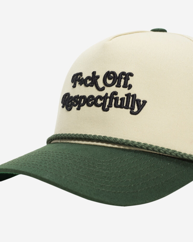 Field Grade Respectfully Twill Suede Trucker Hat 1005003 Brown 2