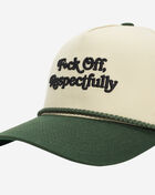 Respectfully Twill Suede Trucker Hat