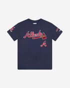 PRO STANDARD Big Boys' Atlanta Braves Classic Tee LABB1315081-MDN Blue 1