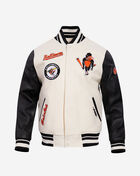 Baltimore Orioles Retro Classic Rib Wool Varsity Jacket