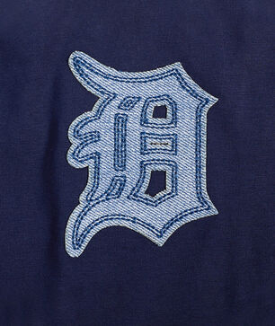 Detroit Tigers Varsity Blues Boxy Tee 