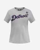 PRO STANDARD Detroit Tigers Classic Slim Fit Tee  LDTA34395-HGR Grey 1