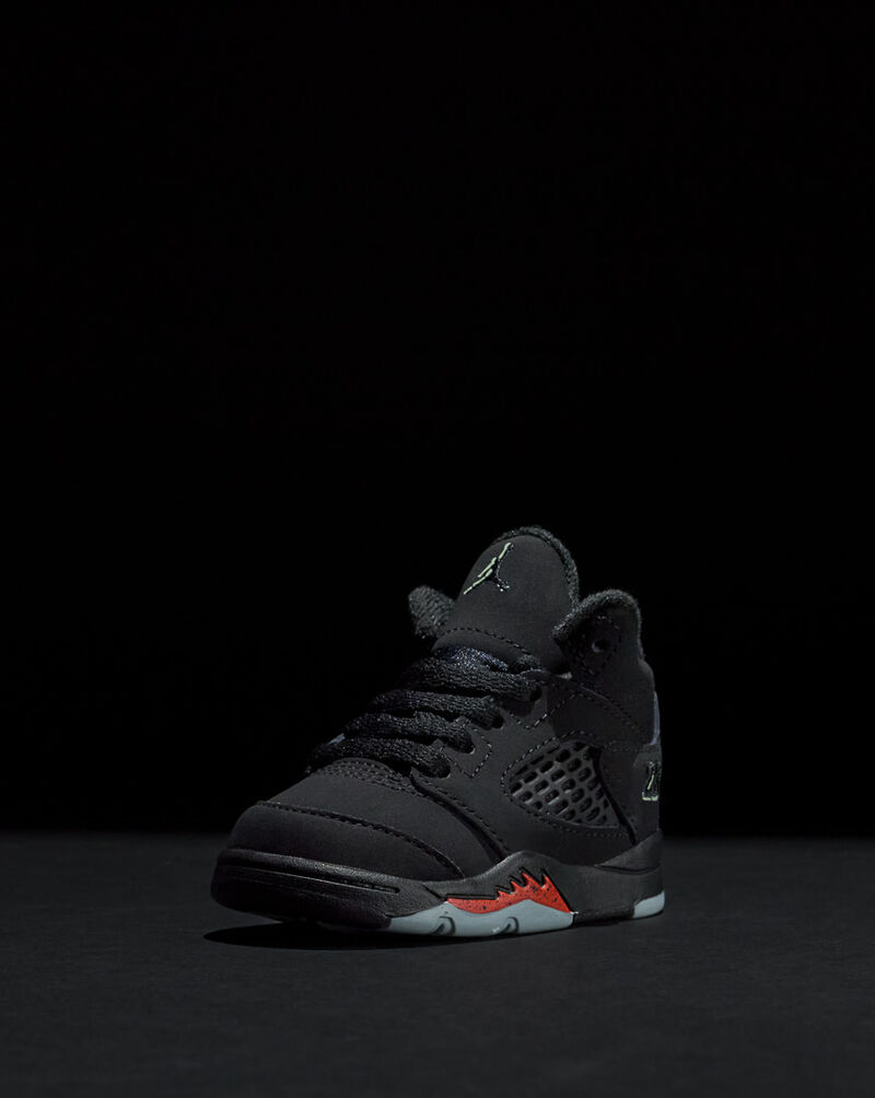 Jordan Toddler Air Jordan 5 Retro "Halloween" HQ7981-001 Black 2