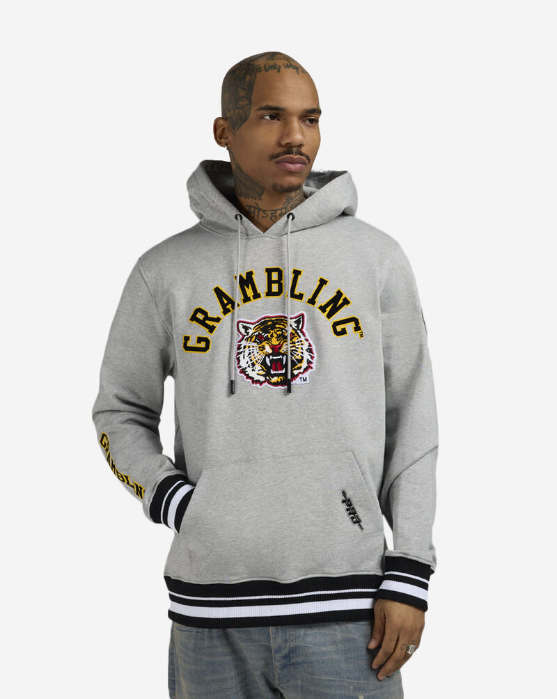 PRO STANDARD Grambling State University Classic Stacked Logo Hoodie CGS570144-HGB Grey 1