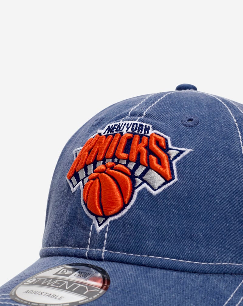 New Era 9Twenty Washed New York Knicks Adjustable Hat 60641326 Blue 2