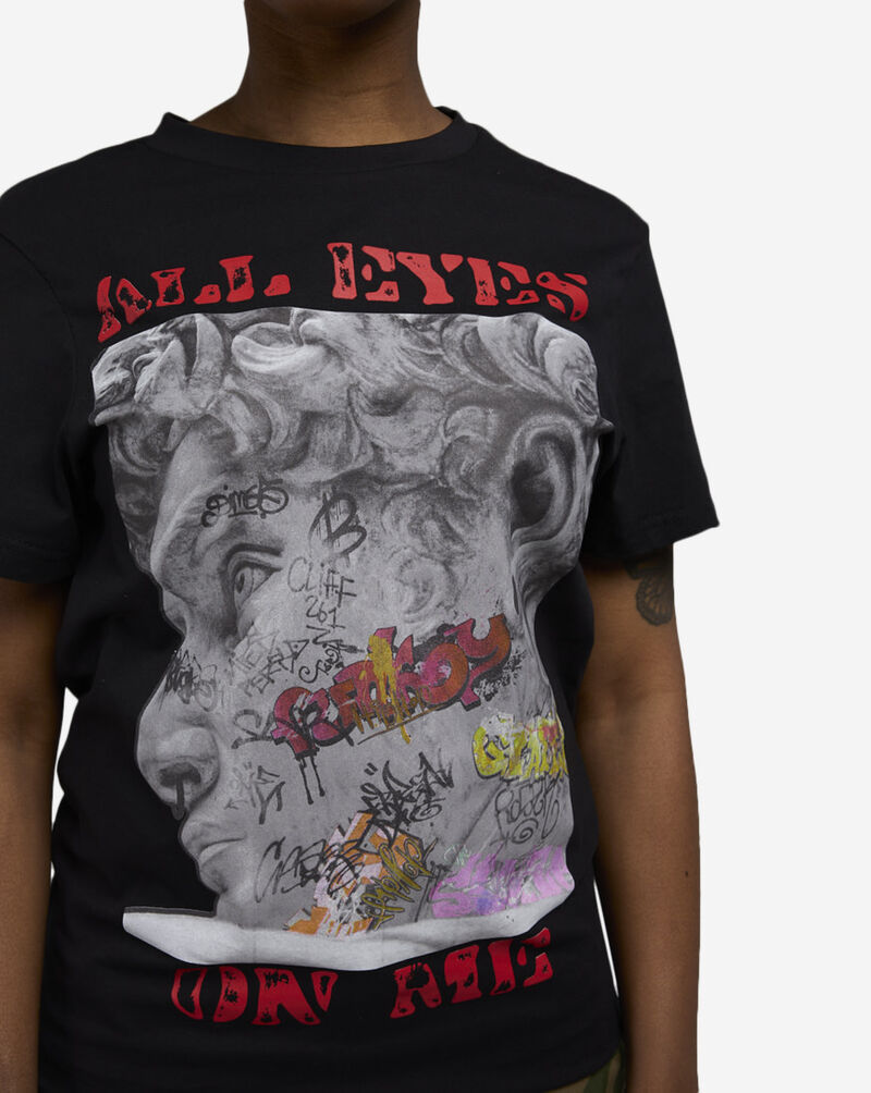 Urban Classics All Eyes Face Statue Tee MTUS228-US-00007 Black 3