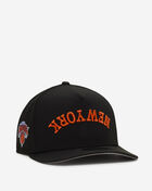 New Era 9Fifty A-Frame New York Knicks Upside Down Snapback Hat 70904229 Black 1