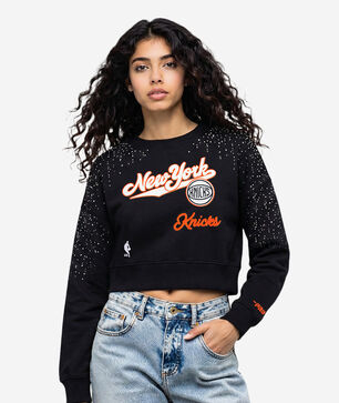 New York Knicks Legacy Fleece Crewneck