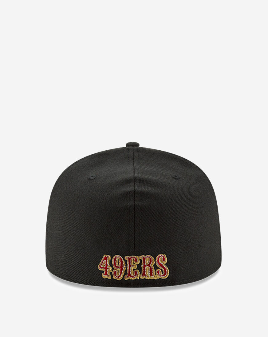 New Era Flat Brim 59FIFTY Essential Black Fitted Cap