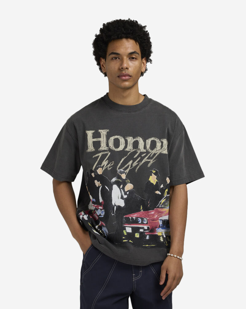 Honor The Gift Shift Tee HTG250140-BLK Grey 1