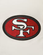PRO STANDARD San Francisco 49Ers Retro Classic Rib Satin Jacket FS4643597-ERD cream 4