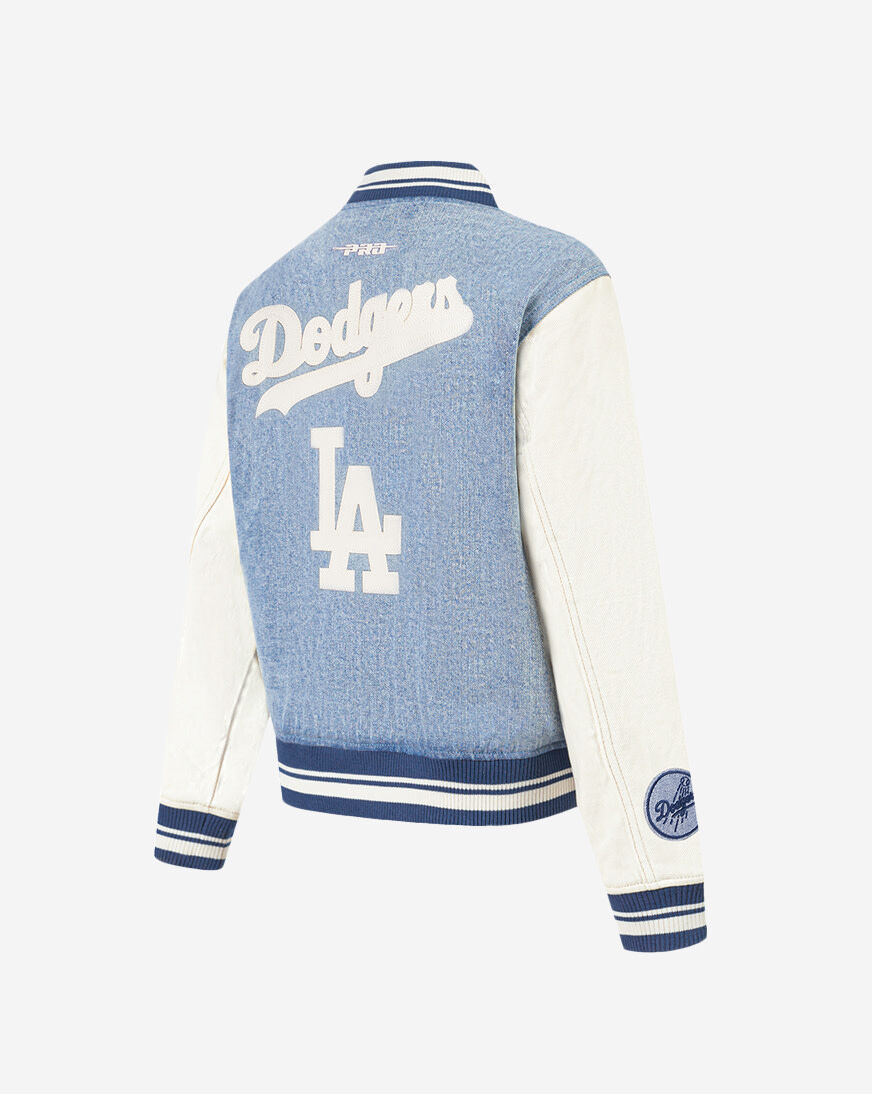 Shop PRO STANDARD Los Angeles Dodgers Varsity Blues Denim Varsity