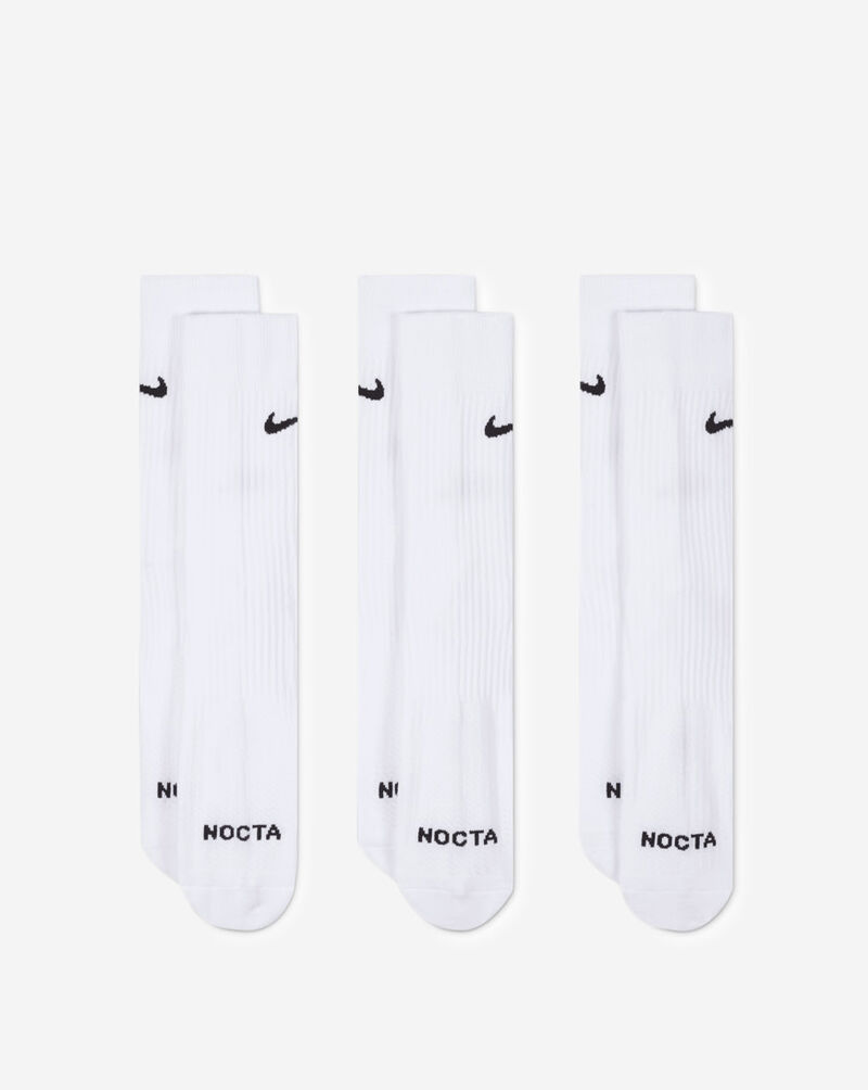 Nike NOCTA Crew Socks 3 Pack DD9240-100 White 4