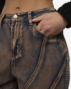 American Bazi Sunburst Washed Denim  RJH-9911 Orange 3