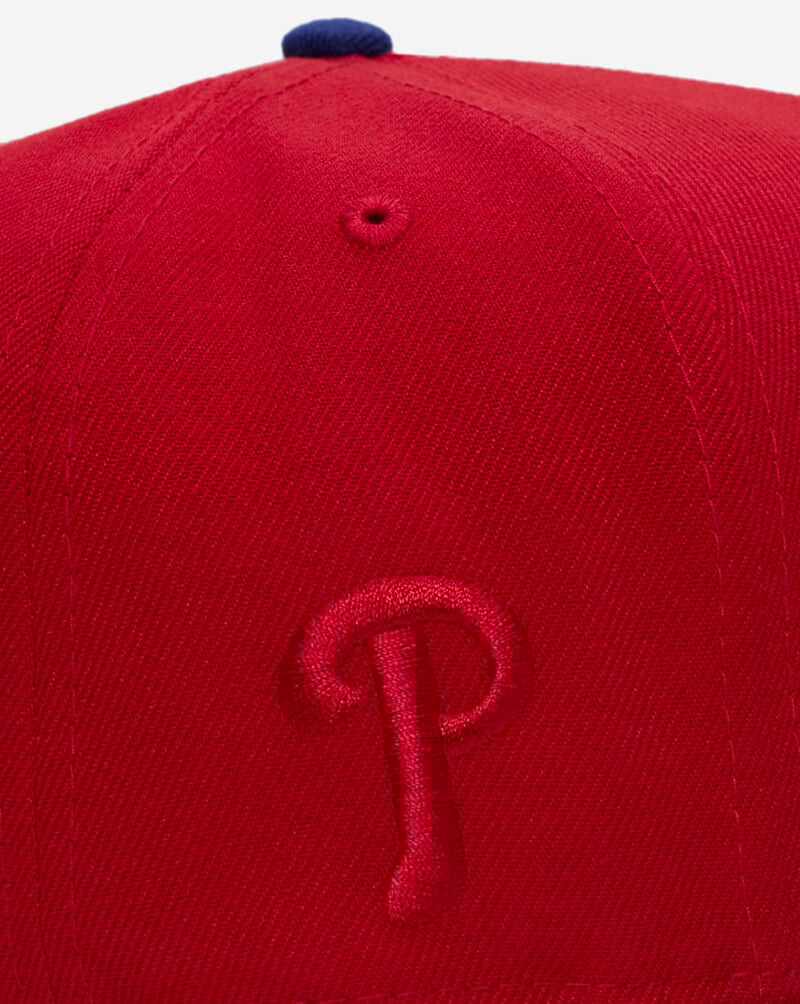 New Era 59Fifty Philadelphia Phillies Cartoon A-Frame Fitted Hat  60693556 Red 2